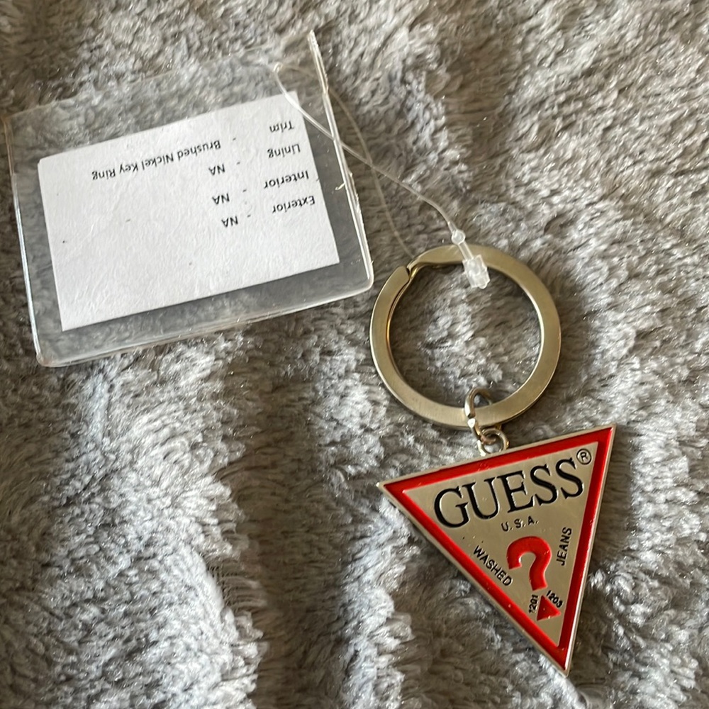 Guess keychain